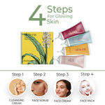 Buy skin co. Brightening Radiance Facial kit | Enriched with Vitamin E, B3 & SPF 10 | 4 Step Express Facial All Skin Types | 40 ml - Purplle