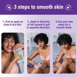 Buy Bombae 8 Body Wax Strips - Sensitive Skin 7.5*15.5 cm each - Purplle