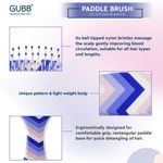 Buy GUBB Scottish Oval Cushioned Brush (Small) Color May Vary - Purplle