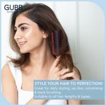 Buy GUBB Styling Hair Brush, Flat Hair Brush for Hair Styling - Vogue Range, Colour may vary 1 Pc - Purplle