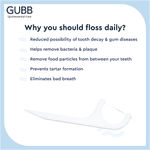 Buy GUBB Dental Floss Toothpicks - 24 Plastic Toothpicks for Teeth - Purplle