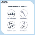 Buy GUBB Dental Floss Toothpicks - 24 Plastic Toothpicks for Teeth - Purplle