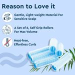 Buy GUBB Hair Rollers Small - 6 Hair Curlers - 6 Pcs - Purplle