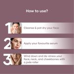 Buy Saturn by GHC Jade Roller & Gua Sha Massage Kit made of Natural Jade Stone, That Improves Facial Micro Circulation, Reduces Puffiness & Wrinkles, Improves Skin Elasticity 1 pc - Purplle