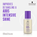 Buy Schwarzkopf Professional Bonacure Frizz Away Smoothing Oil With Babassu Oil (50 ml) - Purplle
