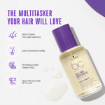 Buy Schwarzkopf Professional Bonacure Frizz Away Smoothing Oil With Babassu Oil (50 ml) - Purplle