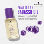 Buy Schwarzkopf Professional Bonacure Frizz Away Smoothing Oil With Babassu Oil (50 ml) - Purplle
