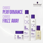 Buy Schwarzkopf Professional Bonacure Frizz Away Smoothing Oil With Babassu Oil (50 ml) - Purplle