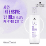 Buy Schwarzkopf Professional Bonacure Frizz Away Conditioner with Babassu Oil For Dry and Frizzy Hair 1000ml - Purplle