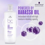 Buy Schwarzkopf Professional Bonacure Frizz Away Conditioner with Babassu Oil For Dry and Frizzy Hair 1000ml - Purplle