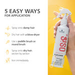 Buy Schwarzkopf Professional OSiS+ Flatliner Heat Protection Spray | For Daily Styling | Heat Protection Upto 230°C | For Anti-Frizzy Hair | Non sticky and Humidity Protection | 200 ml - Purplle
