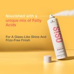 Buy Schwarzkopf Professional OSiS+ Sparkler Hair Styling Shine Spray I Frizz Free Shine I Vegan I Silicone-free | Heat Protection Hair Spray | 300 ml - Purplle