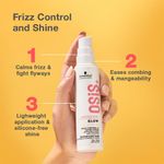 Buy Schwarzkopf Professional OSiS+ Glow Anti-Frizz Shine Serum I for Frizz Reduction and Shine | Vegan | Leave-In Hair Serum | Silicon free | 50ml - Purplle