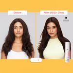 Buy Schwarzkopf Professional OSiS+ Glow Anti-Frizz Shine Serum I for Frizz Reduction and Shine | Vegan | Leave-In Hair Serum | Silicon free | 50ml - Purplle