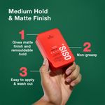 Buy Schwarzkopf Professional Osis+ Texture Mess Up ++ Matte Paste | 100 ml - Purplle