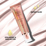Buy FACES CANADA Strobe Cream - Peach, 30 ml | Primer + Highlighter + Moisturizer | Shea Butter & Hyaluronic Acid | Intense Hydration | Flawless Radiant Dewy Skin | Illuminating & Glowing Makeup Base - Purplle