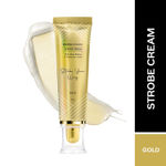 Buy FACES CANADA Strobe Cream - Gold, 30 ml | Primer + Highlighter + Moisturizer | Shea Butter & Hyaluronic Acid | Intense Hydration | Flawless Radiant Dewy Skin | Illuminating & Glowing Makeup Base - Purplle