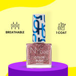 Buy NY Bae Festive Glow Combo - Fair Skin | Pink Topaz Strobe Cream | Serum Foundation - Warm Milk 09 | 5IN1 Nude Lipstick | Holographic Eyeliner | Nail Polish | Makeup Kit |Gift Hamper - Purplle