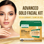 Buy Nature's Essence Advanced Glowing Gold Facial Kit 500 gm - Purplle