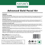 Buy Nature's Essence Advanced Glowing Gold Facial Kit 500 gm - Purplle