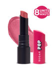 Buy SUGAR POP Ultrastay Transferproof Lipstick 02 Floral Fantasy - 4 gm - Enriched with Vitamin E | Smooth Glide | Waterproof | Longlasting - Purplle