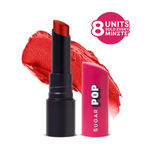 Buy SUGAR POP Ultrastay Transferproof Lipstick 10 Red Rebel - 4 gm - Enriched with Vitamin E | Smooth Glide | Waterproof | Longlasting - Purplle