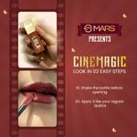Buy MARS Golden Era CineMagic Lip Gloss | Highly Pigmented | Long-Lasting Upto 12 Hours | Transfer-Proof and Smudging-Proof | Instant High Shine Gloss | Comfortable Wear (2 ml) (01-NOOR) - Purplle