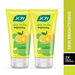 Buy Joy Skin Brightening Lemon Face Wash For Oily Skin (150 ml x 2) | Reduces Dark Spots, Removes Excess Oil & Dirt | Enriched with Natural Exfoliating Agents & Vitamin C - Purplle