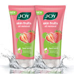 Buy Joy Skin Fruits Oil Removal Strawberry Face Wash (Pack of 2 X 150 ml) - Purplle