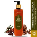 Buy Omeo Intense Repair Shampoo With Benefits from Natural Ingredients of Reetha Shikakai Calendula and Thuja | Cleansing and Nourishing on Hair For Men & Women 200 ml - Purplle