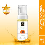Buy Good Vibes Papaya Even Skin Tone Foaming Facewash 150 ml - Purplle