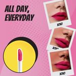 Buy RENEE Everyday Matte Liquid Lipstick 07 Bubblegum, Smudge-Proof & Transfer-Proof, Long-Lasting,Highly pigmented, Matte Finish, Enriched with Vitamin C, Hyaluronic Acid & Spf 30, 5 ml - Purplle