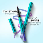 Buy RENEE Holographic Eyeliner 01 Earth, Smudge-Proof & Long-Lasting, Easy Glide & Quick-Drying Formula with Monochrome Effect, Intense Color Pay-Off, Infused with Vitamin E, 0.4 gm - Purplle