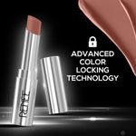 Buy RENEE Matte Lock Lipstick- 01 Jazz, Moisturizing, Long Lasting & Weightless Formula With SPF 15, Intense Color Pay Off with Ultra-Matte Finish, Enriched with Avocado oil, Vitamin E, D, 3.5 gm - Purplle