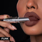 Buy RENEE Matte Lock Lipstick- 05 Funk, Moisturizing, Long Lasting & Weightless Formula With SPF 15, Intense Color Pay Off with Ultra-Matte Finish, Enriched with Avocado oil, Vitamin E, D, 3.5 gm - Purplle