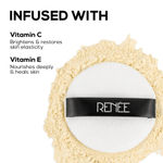 Buy RENEE PRO Banana Loose Powder - Dark - Sets Makeup, Extended Wear & Controls Shine - Long-Lasting, Lightweight & Blendable - Vitamin C & E Infused Formula for Flawless Mattified Skin - 10 gm - Purplle