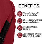 Buy RENEE Very Matte Lipstick Rouge , Intense Color Pay Off, Full Coverage Long Lasting Weightless Velvety Formula, 1.6 gm - Purplle