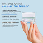 Buy Glamveda 1% Copper Peptide & Hyaluronic Acid Face Cream | Reduces Fine Lines & Wrinkles Face Cream | Deep Moisturizing Face Cream | For All Skin Types, Men & Women - 50 gm - Purplle