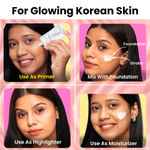 Buy NY Bae PRO Strobe Cream - Pink Topaz - Value Pack (30g X 2) (Pack of 2) | Primer + Highlighter + Moisturiser | Dewy Makeup | Glowing Korean Skin - Purplle