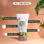 Buy Coco Baya Papaya & Aloe Vera Exfoliating Peel off Mask - 100ml - Purplle