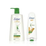 Buy Dove Hair fall Rescue Shampoo, 650 ml + Dove Hair Fall Rescue Conditioner, 175 ml - Combo of 2 - Purplle