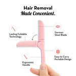 Buy Plush Foldable Face Razors - Purplle