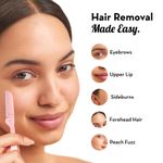 Buy Plush Foldable Face Razors - Purplle