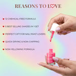 Buy Just Herbs Party Ready Nail Paint Set 55ml - Purplle
