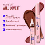 Buy Blue Heaven Paint & Pout Airwhipped Lip Cream, Light weight, Soft Matte Lipsticks for Women - Minty Mocha 10, 2 ml - Purplle