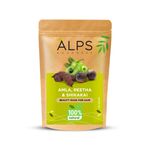 Buy Alps Goodness Amla Reetha & Shikakai Powder 150 gm - Purplle