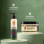 Buy Pilgrim Healthy Hair Duo 1 (Hair Smoothening Shampoo (200 ml) + Smoothening Hair Mask (200 ml) - Purplle