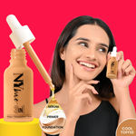 Buy NY Bae Strobe Skin Tint Combo - Fair Skin | Strobe Pink Topaz (12 gm) | Cool Toffee Foundation (30 ml) | Skin Tint | Glowy Korean Skin | Fair Skin Tone | Everyday Makeup Kit Combo of 2 - Purplle