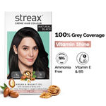 Buy Streax Hair Colour - Natural Black (70gm+50ml) - Purplle