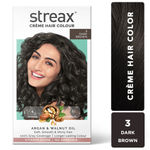 Buy Streax Hair Colour - Dark Brown (70gm+50ml) - Purplle